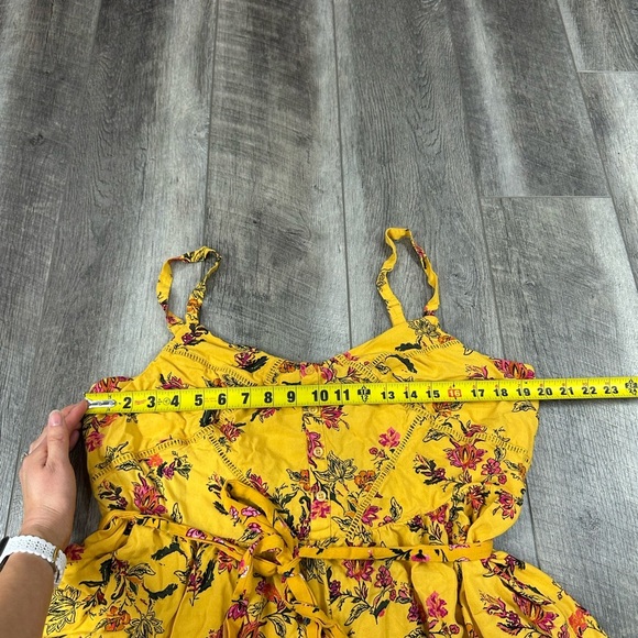 Torrid Mustard Floral Dress - Picture 12 of 13